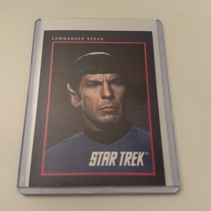 1991 Impel Star Trek 25th Anniversary Commander Spock Trading Card #119